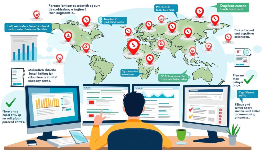 découvrez les enjeux du contenu dupliqué en référencement local. apprenez à identifier les limites de cette pratique et explorez les bonnes stratégies à adopter pour optimiser votre visibilité en ligne.