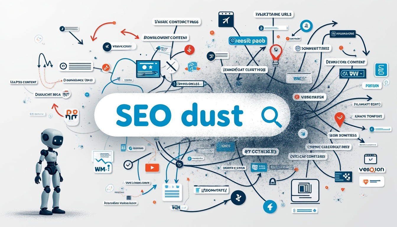 Comprendre le DUST : La Problématique des URL Dupliquées et de leur Contenu Identique en SEO découvrez ce qu'est le dust en seo, comprenez les enjeux des url dupliquées et apprenez à gérer le contenu identique pour optimiser le référencement de votre site web.